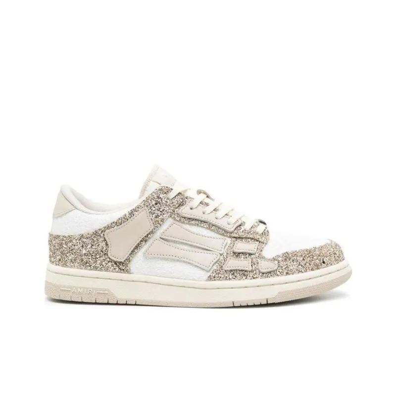 AMIRI Skel Glittered Sneakers-1