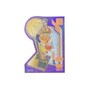 PANINI 2023 24 Crown Lakers Paul Gasol 08/99 Champion Moment Teca Player Card Access Pass Sports Cards 1 Pc