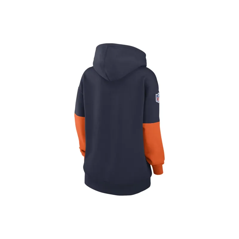 Nike Denver Broncos Sideline Essential Women's Nike Nfl Pullover Hoodie-1