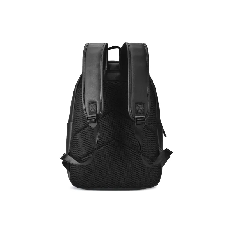 ONRF PVC Backpack Computer Backpack Regular Unisex Black-8
