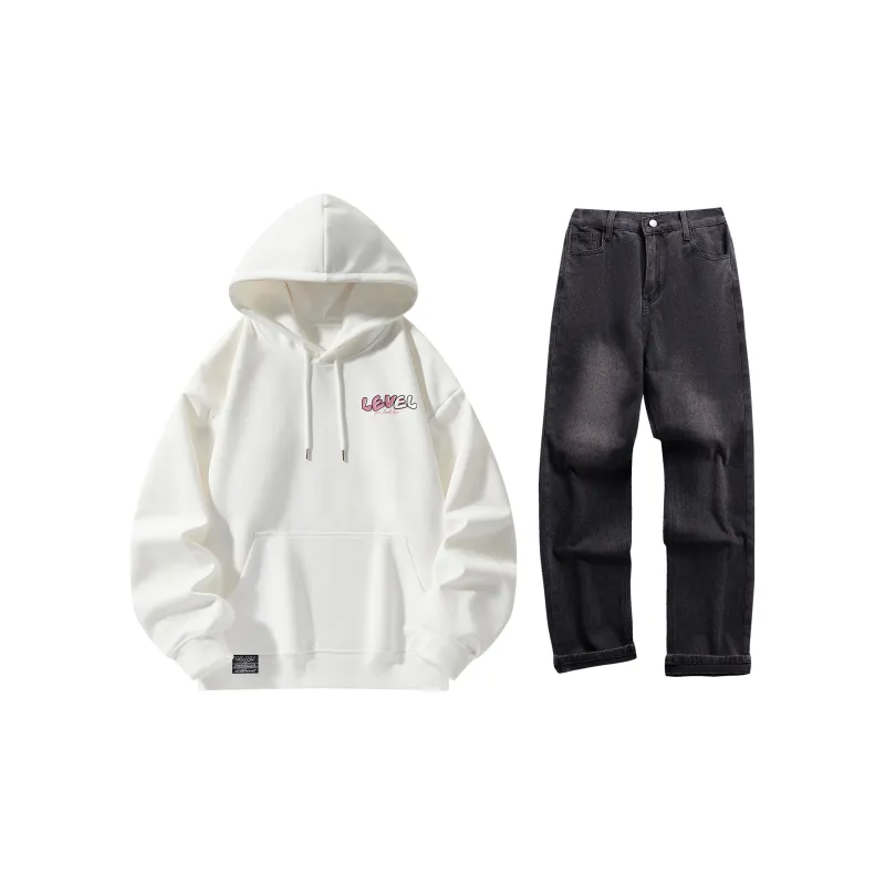 LEVEL Sweatshirt Sets Unisex-5