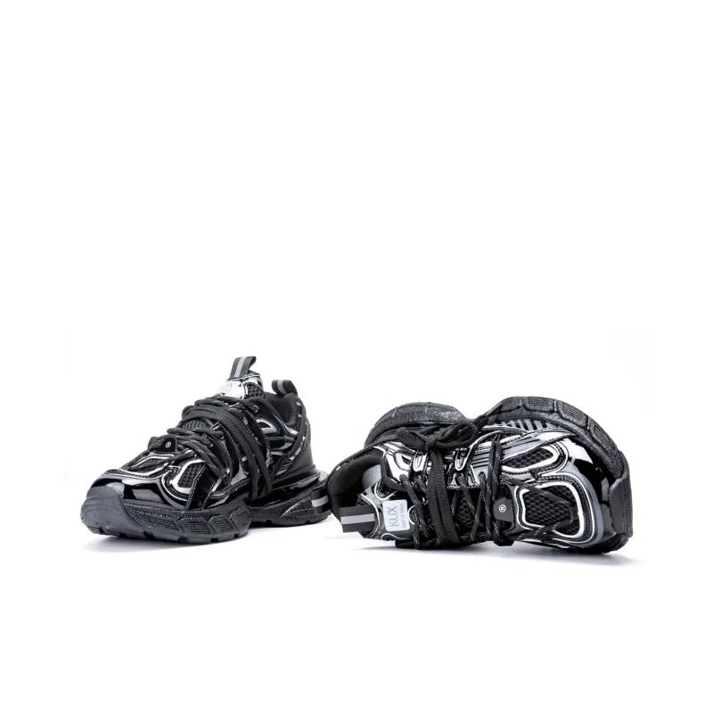 KUX Cushioning Anti-Slip Wear-Resistant Breathability Low-Top Chunky Sneakers Unisex-11