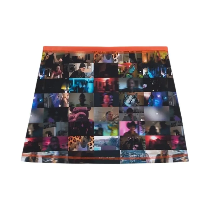 DIESEL O-Plat Pop-Print Mini Skirt-2