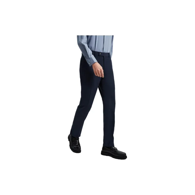 DIKENI Suit Trouser Men's Dark Blue Gray-1