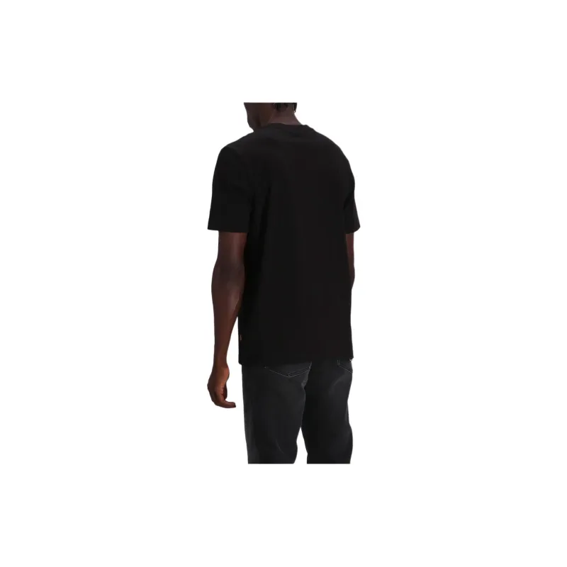 HUGO BOSS Moon print Cotton T shirt-3