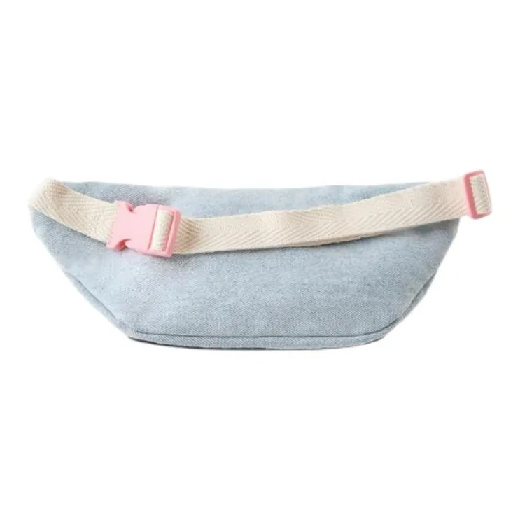 ZARA Disney/Disney Collaboration Cotton Fanny Pack Kids' Denim Blue-3