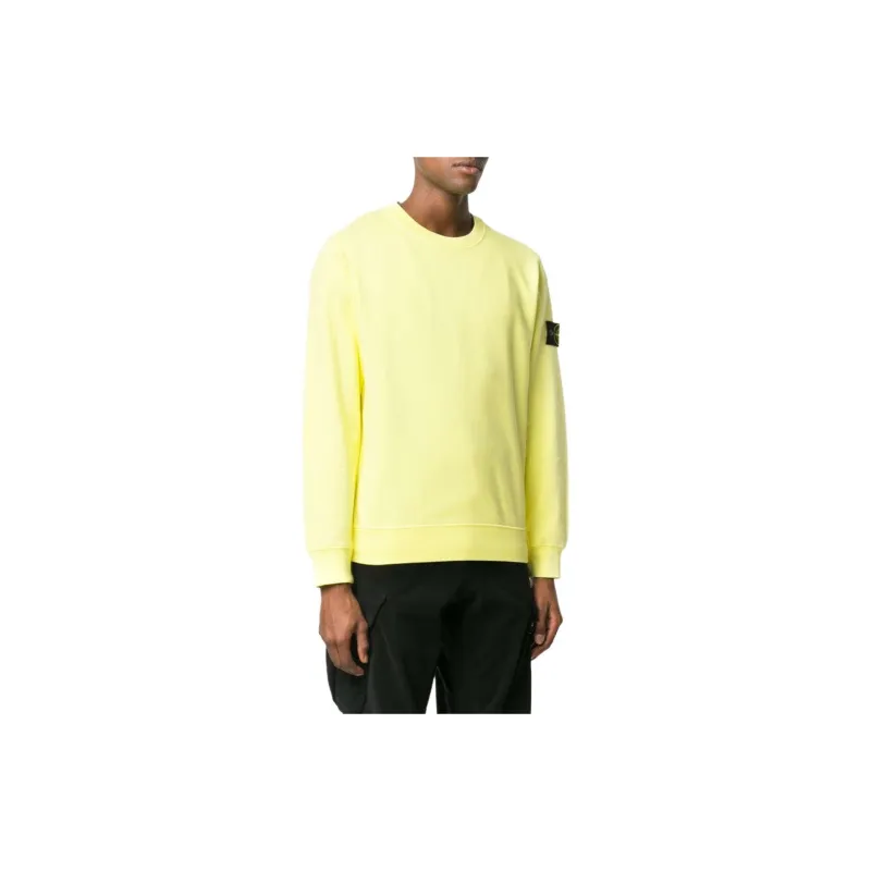 STONE ISLAND Sweatshirt Men's Yellow-2