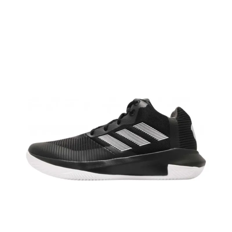 Adidas D Rose Lethality Anti-Slip Wear-Resistant Low-Top Basketball Shoes Men's Black-0