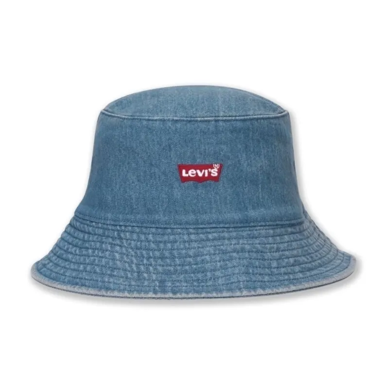 Levi's Polyester Cotton Spandex Bucket Hats Men's Blue-0