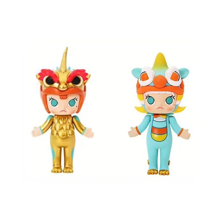 POP MART Molly Imperial Auspicious Beast Collection Blind Box Products Single Mystery Box/Full Box 12 Pcs-11