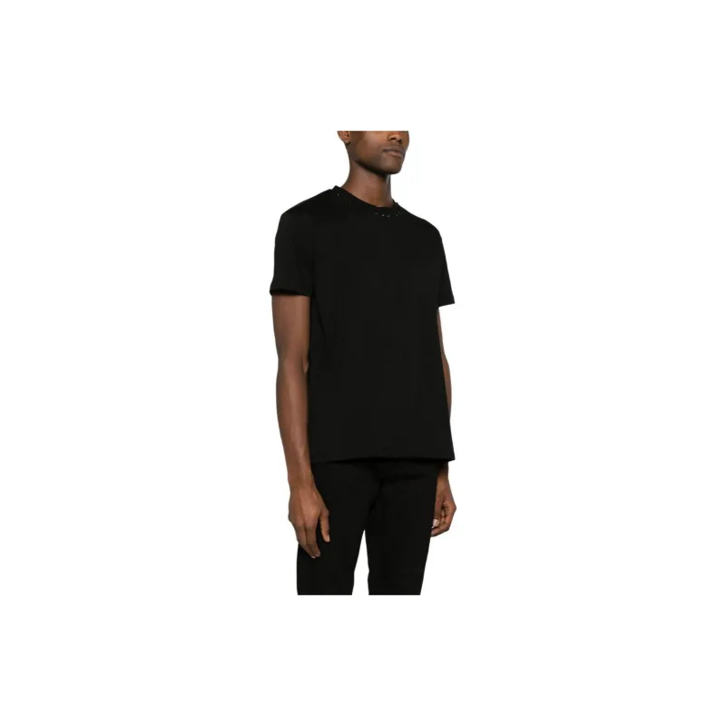 Valentino Untitled Stud Crewneck T Shirt-5