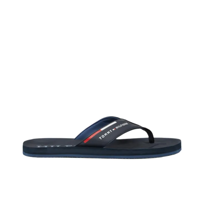 Tommy Hilfiger EVA Abrasion Resistant Flip Flops Men's Blue-1