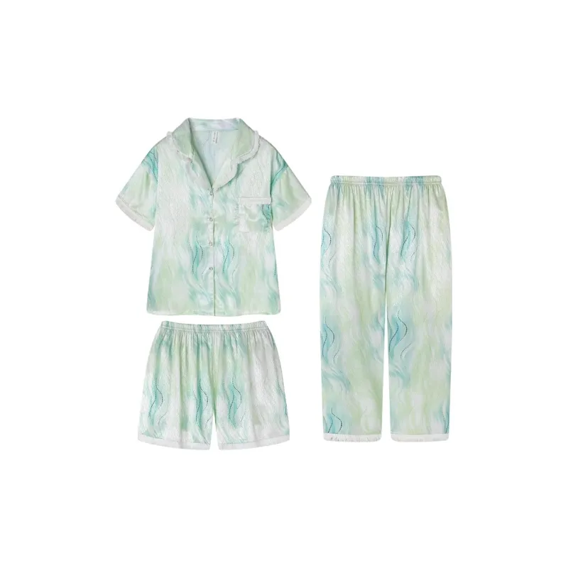 Ta Yan Pajama Set Women's Green-2