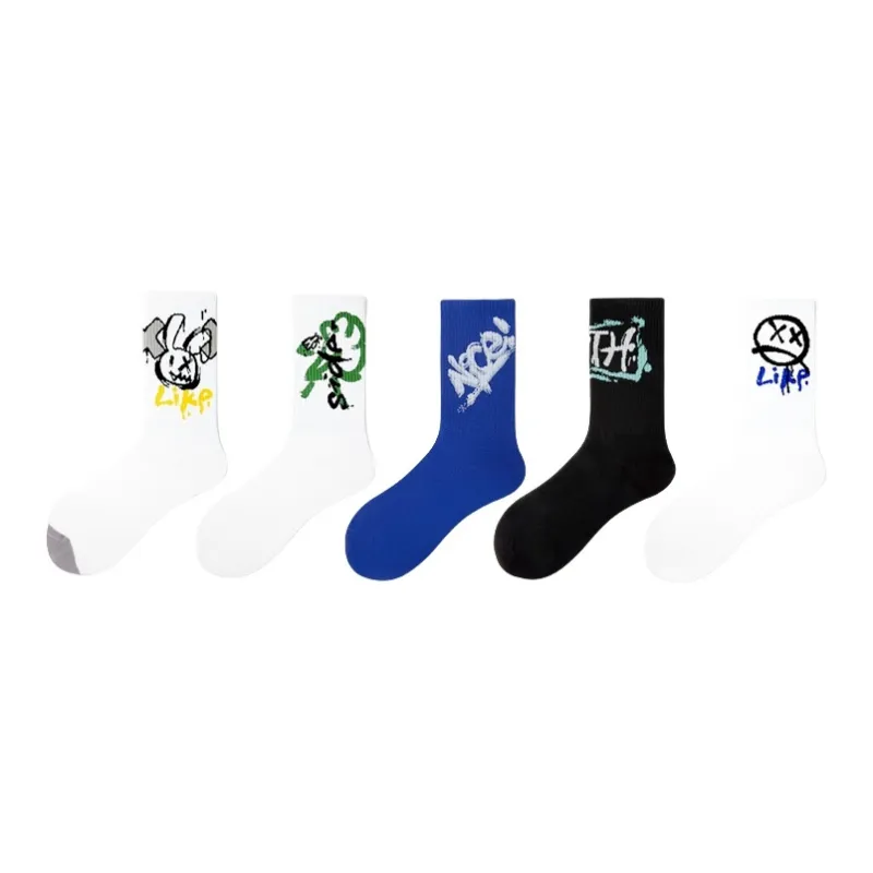 Youle Box Mid-Calf Socks Unisex-37