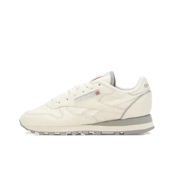 Reebok Classic Leather 1983 Vintage Vintage Chalk Grey Vector Red