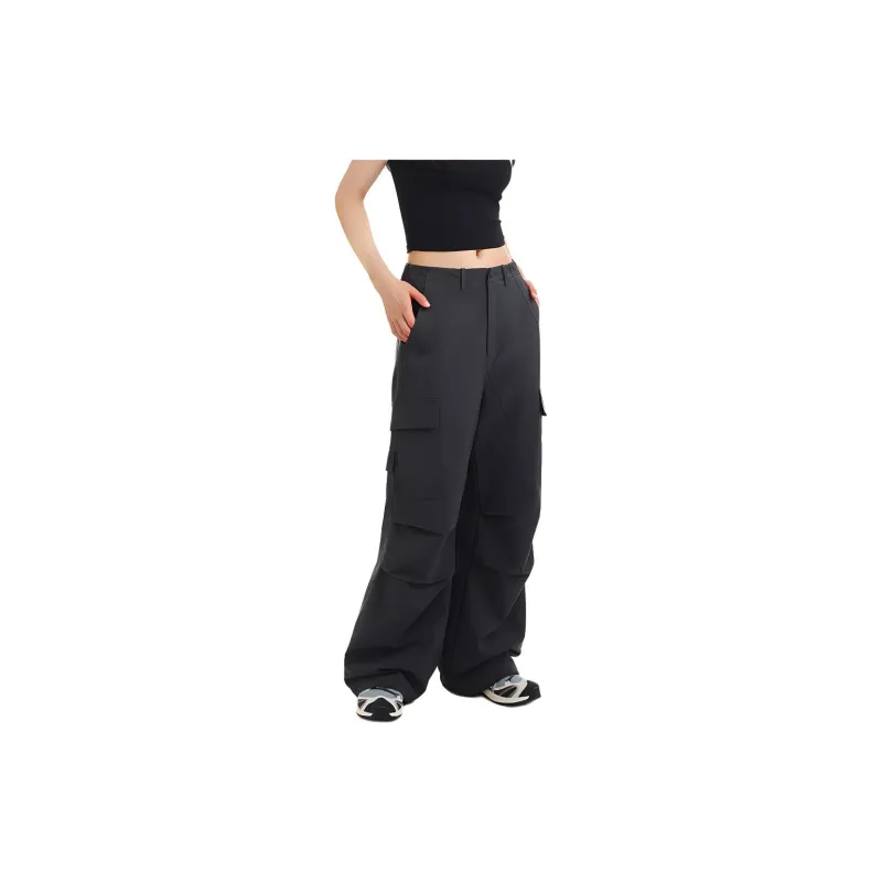 DESSUU Straight Fit Cargo Pants Women's-13