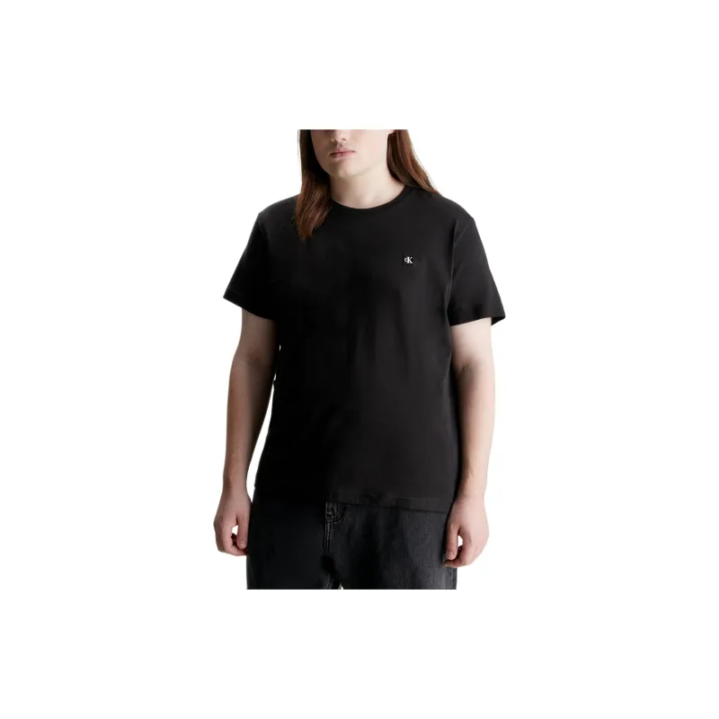 Calvin Klein Logo patch Cotton T shirt-3