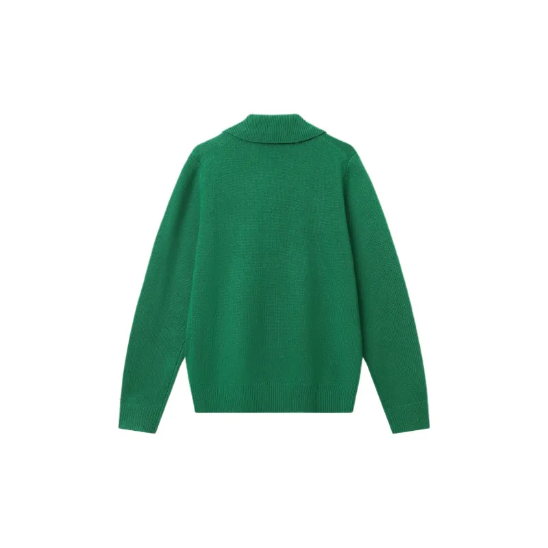 THE SOONG Sweater Women's Green-2