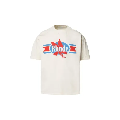 RHUDE Chevron Eagle Cotton T-shirt