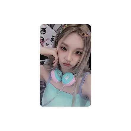 CUBE Entertainment GI DLE Girls GI DLE Mini 6th Album[I FEEL]KMS 3.0 Special Gift Card Celebrity Cards 1