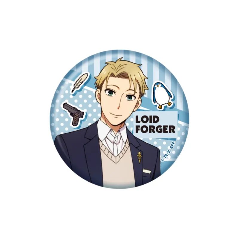 EAKI Anya Forger Loid Forger Yor Forger SPY X FAMILY Laser Double Flash Collection Badges-2