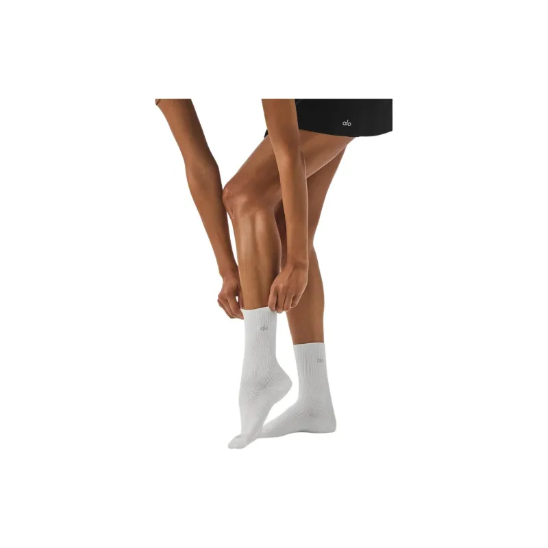 Alo Yoga Mid Calf Socks Unisex 1 Pack-1