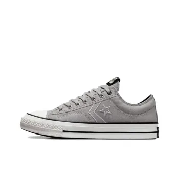 Converse Star Player 76 Anti Slip Wear Resistant Low Top Canvas Shoes Men's Gray