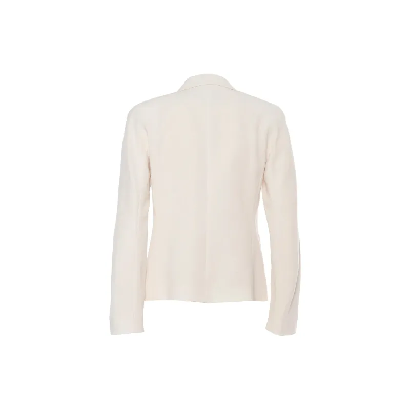 MaxMara Studio Single Breasted Long Sleeved Jacket-1