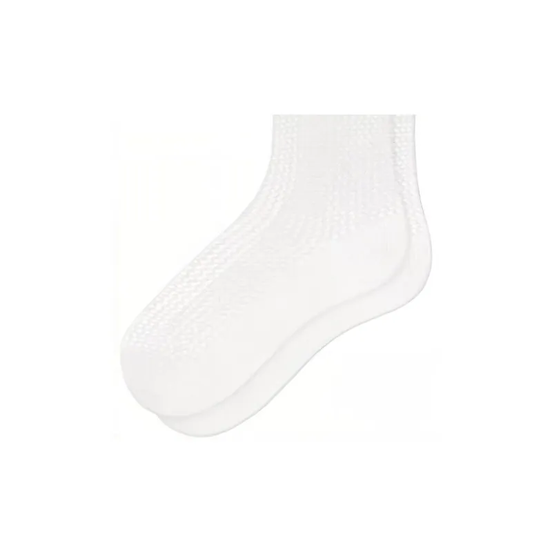 DIOR SS23 Mid Calf Socks Women's 1 Pack White-4