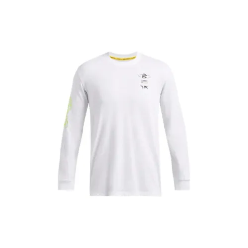 Under Armour Curry T-Shirts Men White