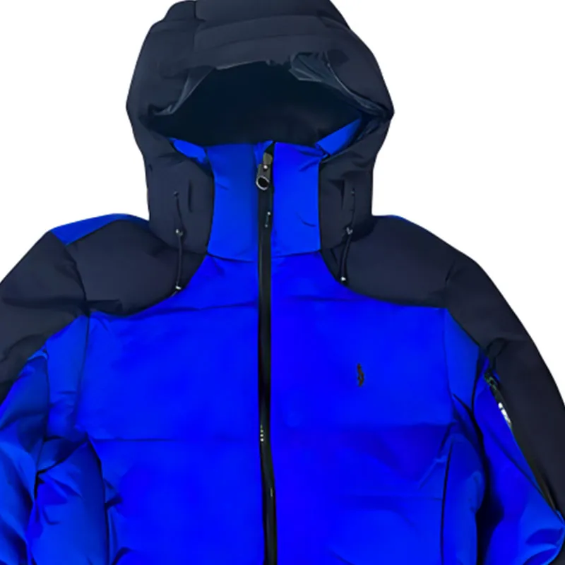 Polo Ralph Lauren Down Jacket Men's Black Blue-3