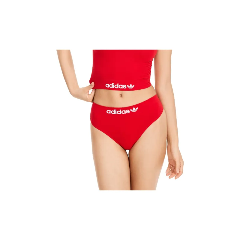 Adidas Originals Comfortable Skin-Friendly Breathable Anti-Friction Anti-Ballooning Women's 1 Pack Red-6