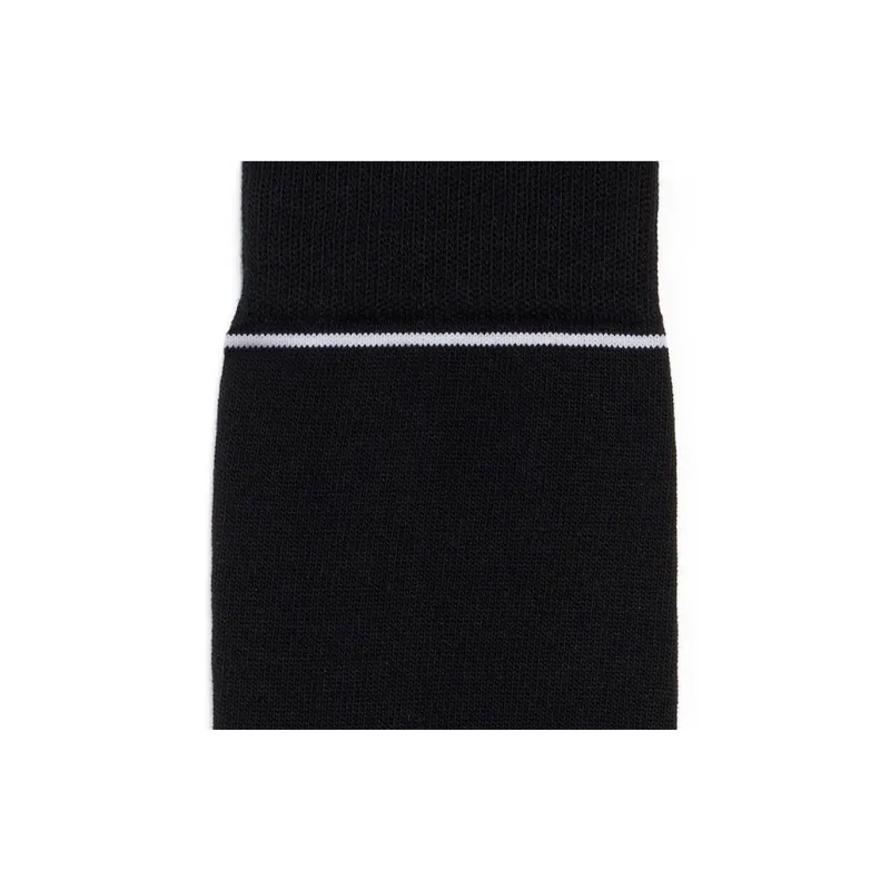 Balenciaga Soccer Knee-High Socks Men's 1 Pack Black-1