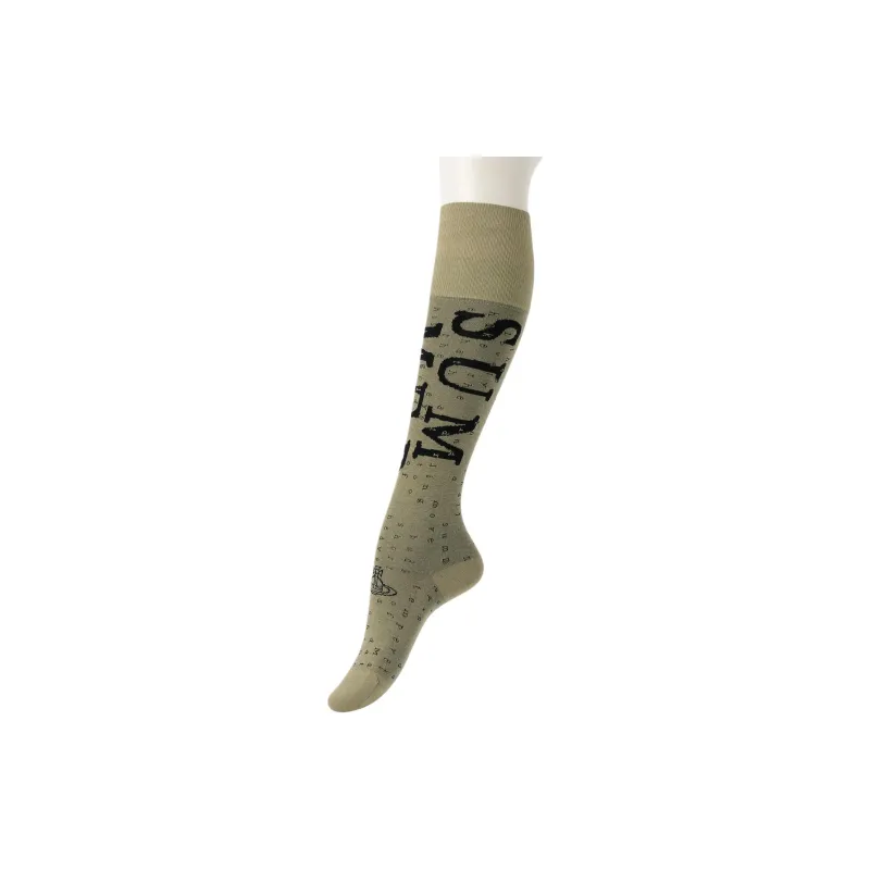 Vivienne Westwood Summer Knee-High Socks Women's Green-1