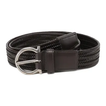 Ferragamo Gancini Leather Belt