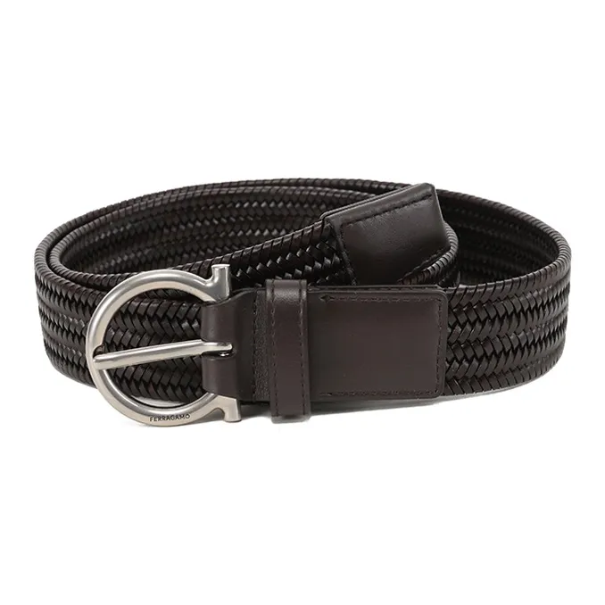 Ferragamo Gancini Leather Belt-0