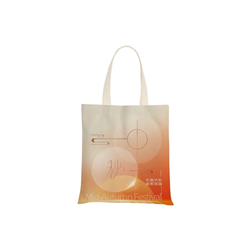 AOSONG Canvas Bag, Tote Bag, Shopping Bag, Handbag, Shoulder Bag Regular Unisex Multicolor-3