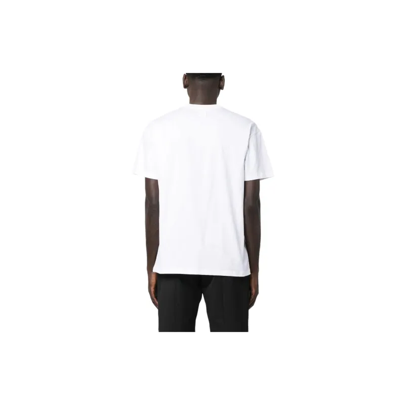 RAF SIMONS Logo print Cotton T shirt-4