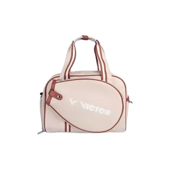VICTOR PU With Synthetic Leather Badminton Bag, Handbag, Shoulder Bag Regular Unisex Khaki