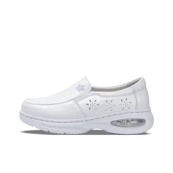 Cherry Blossoms Casual Single Shoes 3.5cm Women's White