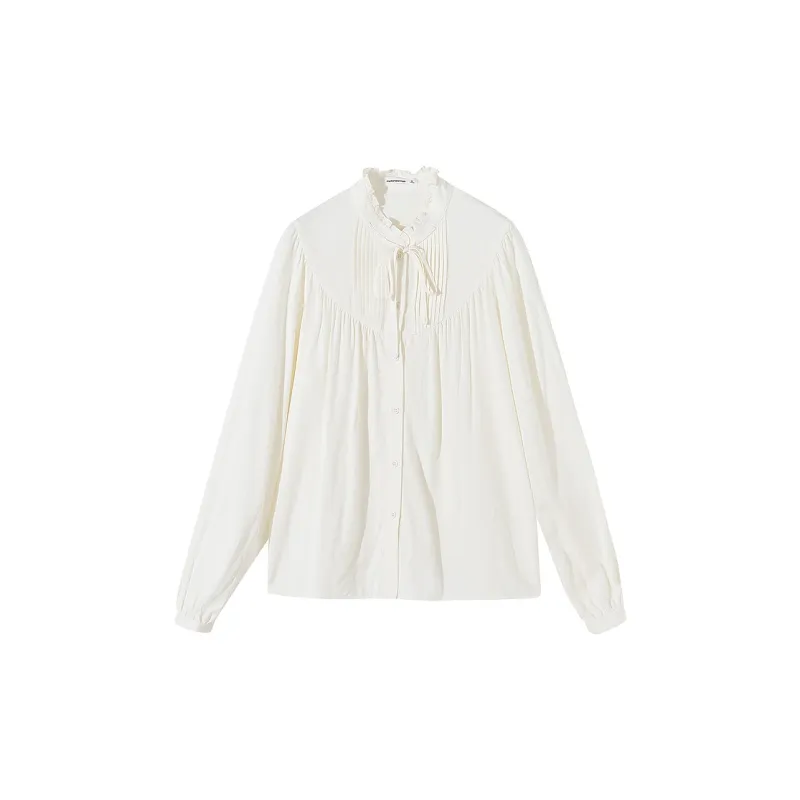 Metersbonwe Shirts Women's Ecru-4