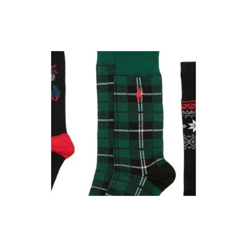 Polo Ralph Lauren Knee-High Socks Men's 3 Pack-3