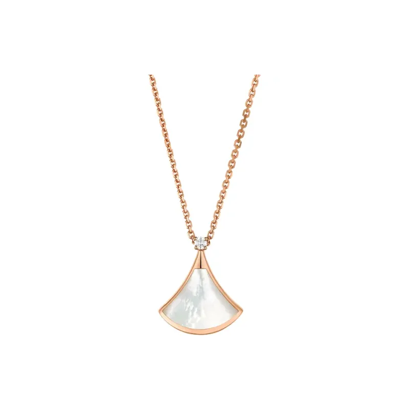 BVLGARI Divas' Dream Series 18k Necklaces Unisex Rose Gold-0
