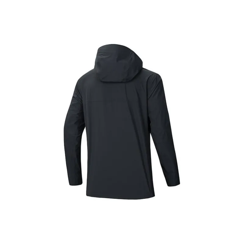 Anta Outdoor Collection Breathable Windbreaker Jacket Men's Basic Black-1