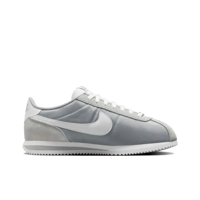 Nike Cortez Textile Flat Silver White-1