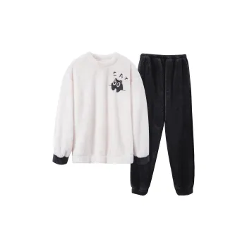 Ta Yan Winter Pajama Set Men's White