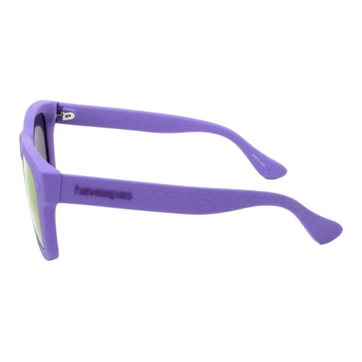 Havaianas Resin Irregular Shape Sunglasses Unisex Purple-2