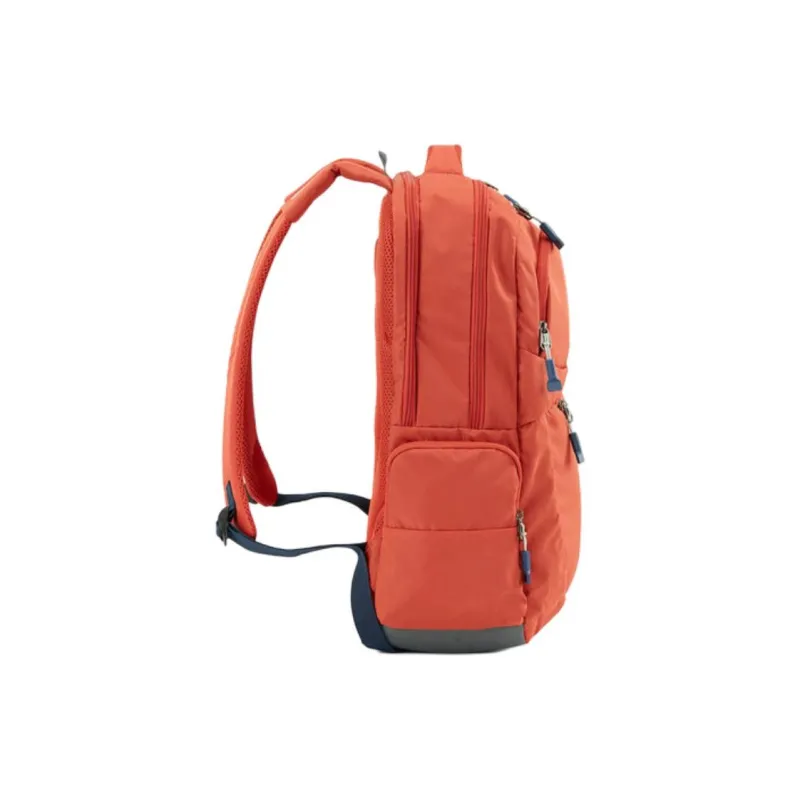 AMERICAN TOURISTER Polyester Backpack Unisex Leather Chantilly Red-3