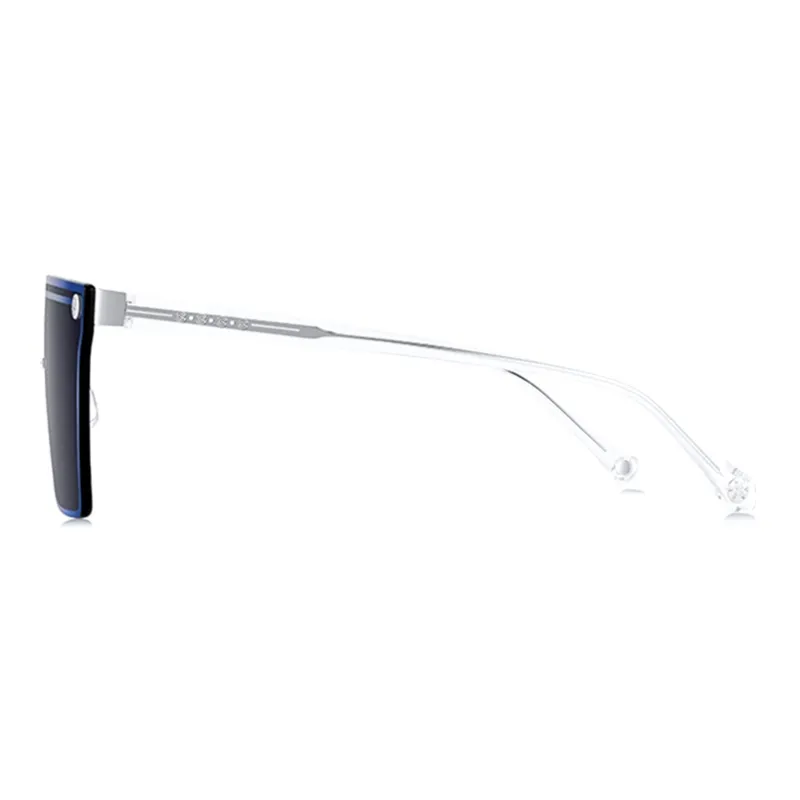 SEROVA Plate Frame Square Sunglasses Unisex-2