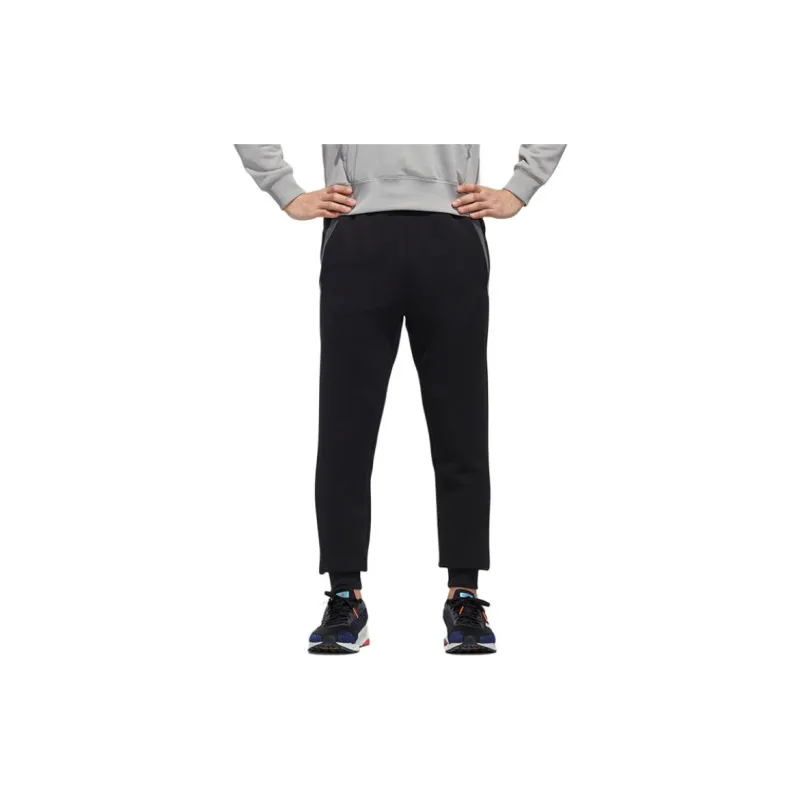 Adidas Knitted Sweatpants Men Black-5